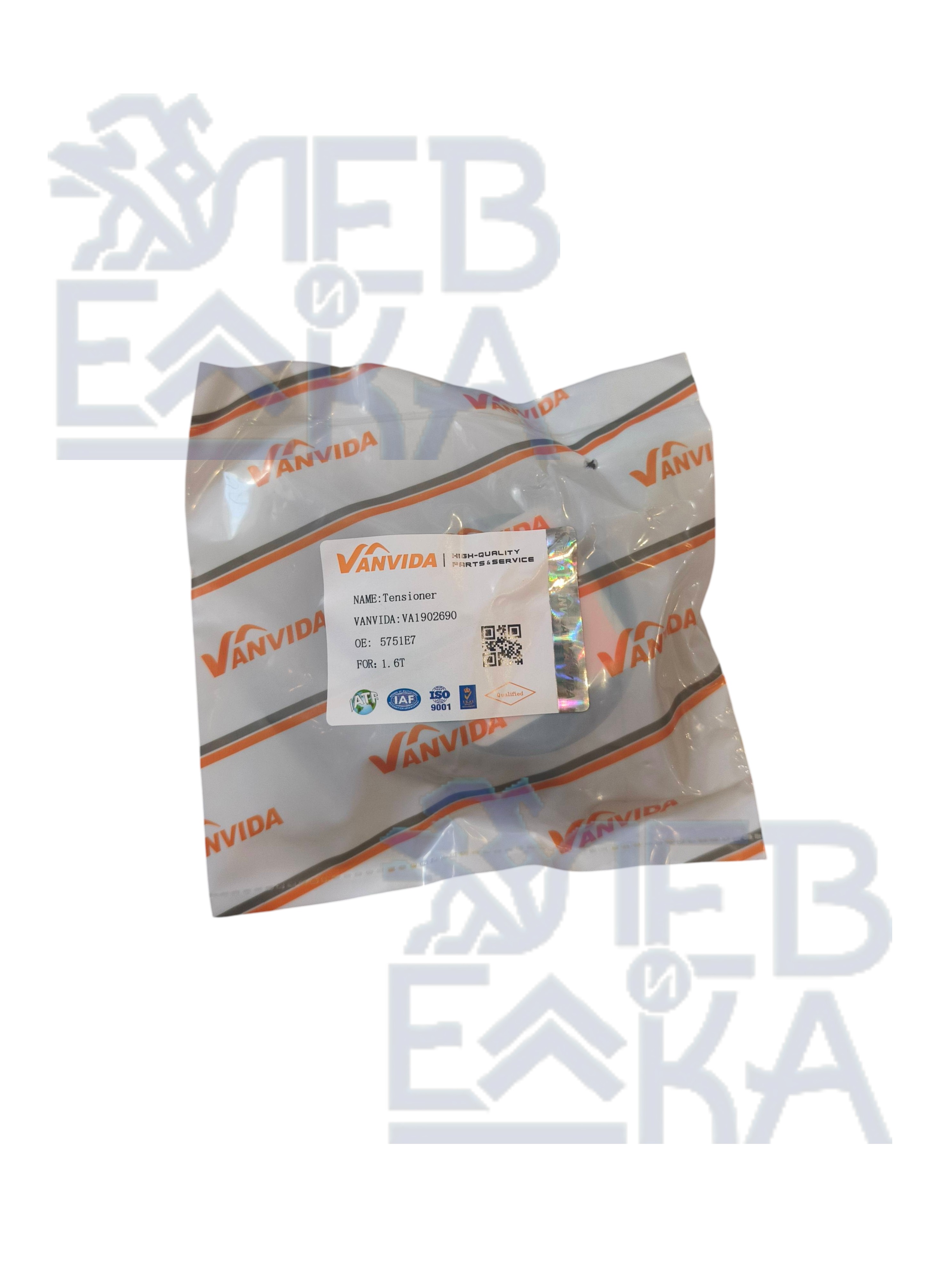 Ролик натяжителя ремня генератора для Peugeot / Citroen (EP6) — VA1902690 — OEM VA1902690 - 3