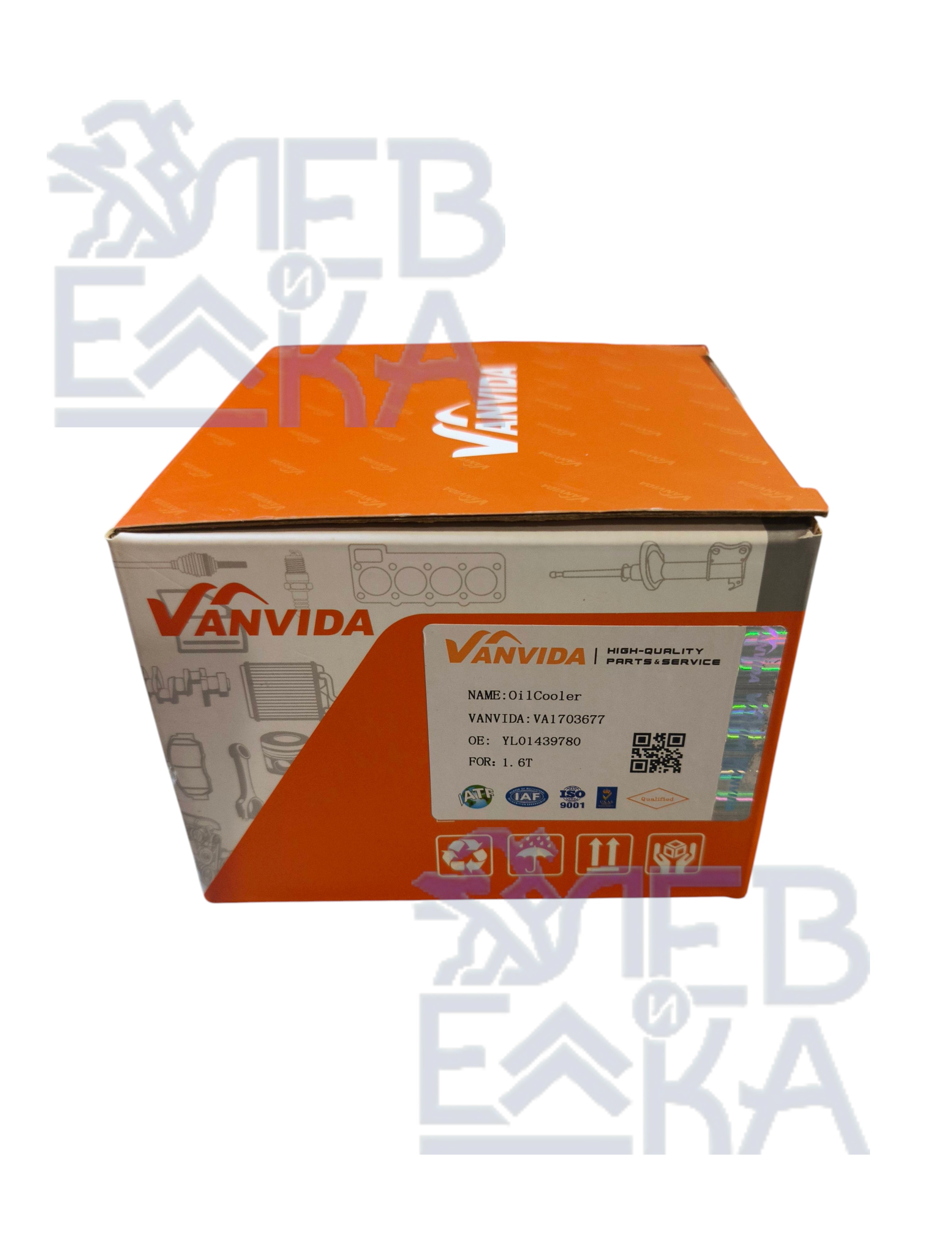 Масляный радиатор двигателя (теплообменник) — VA1703677 — OEM VA1703677 - 3