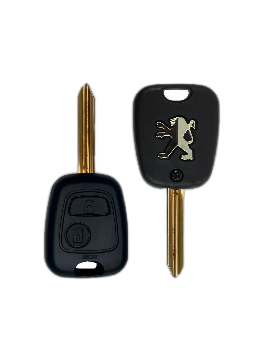 Корпус ключа PEUGEOT на 2 кнопки SX9 - 2
